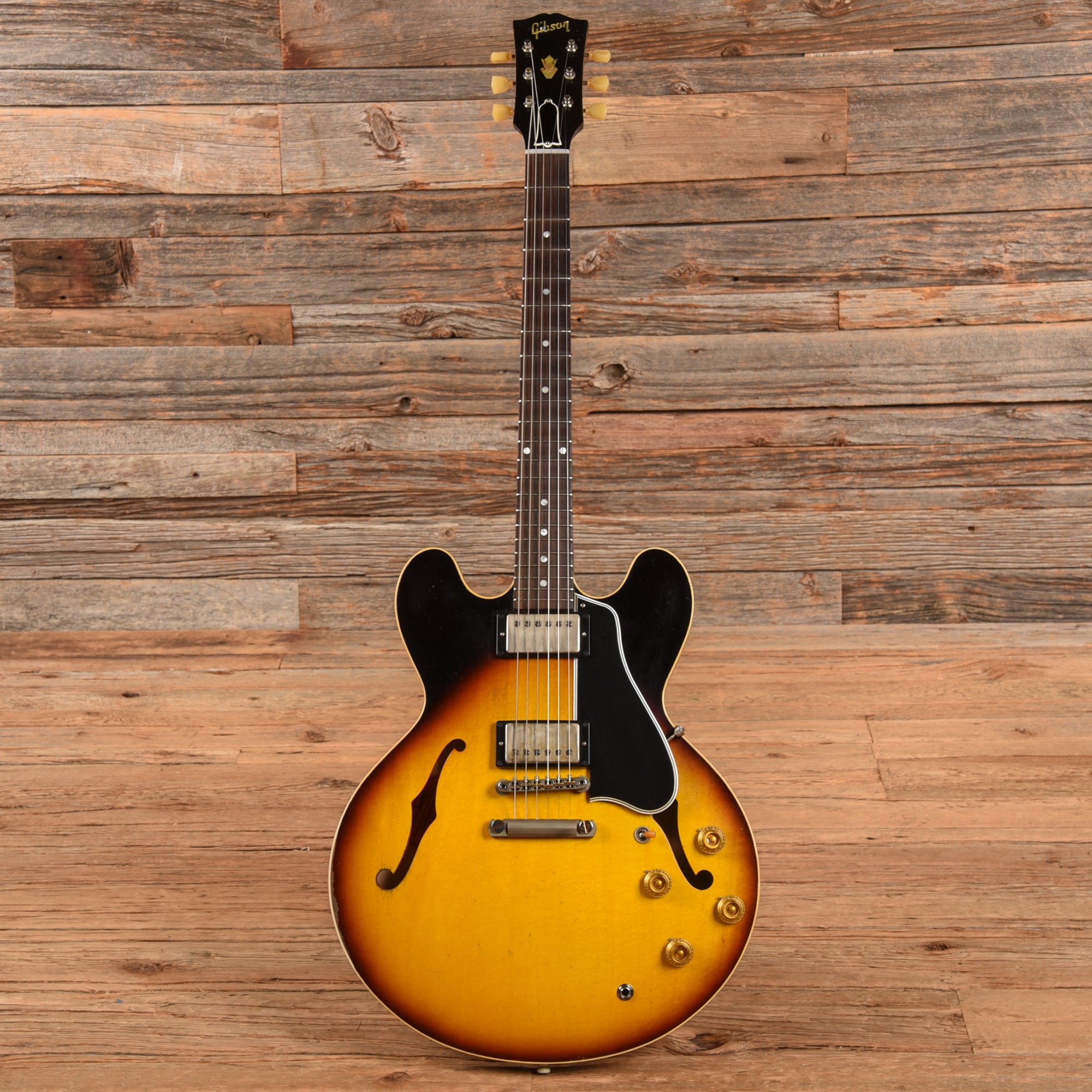Gibson Custom Murphy Lab 58 ES-335 Heavy Aged Sunburst 2024 Electric Guitars / Semi-Hollow