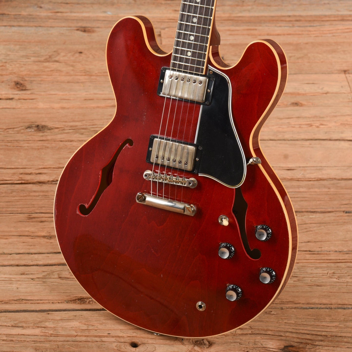 Gibson Custom Murphy Lab '61 ES-335 Reissue Heavy Aged Cherry Electric Guitars / Semi-Hollow