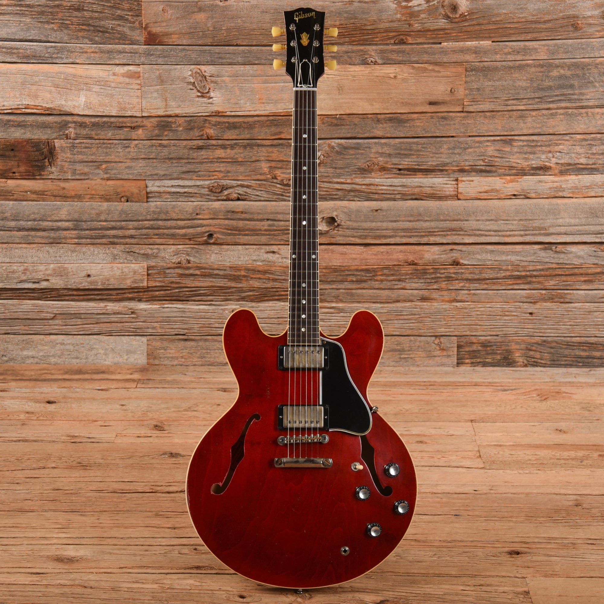 Gibson Custom Murphy Lab '61 ES-335 Reissue Heavy Aged Cherry Electric Guitars / Semi-Hollow