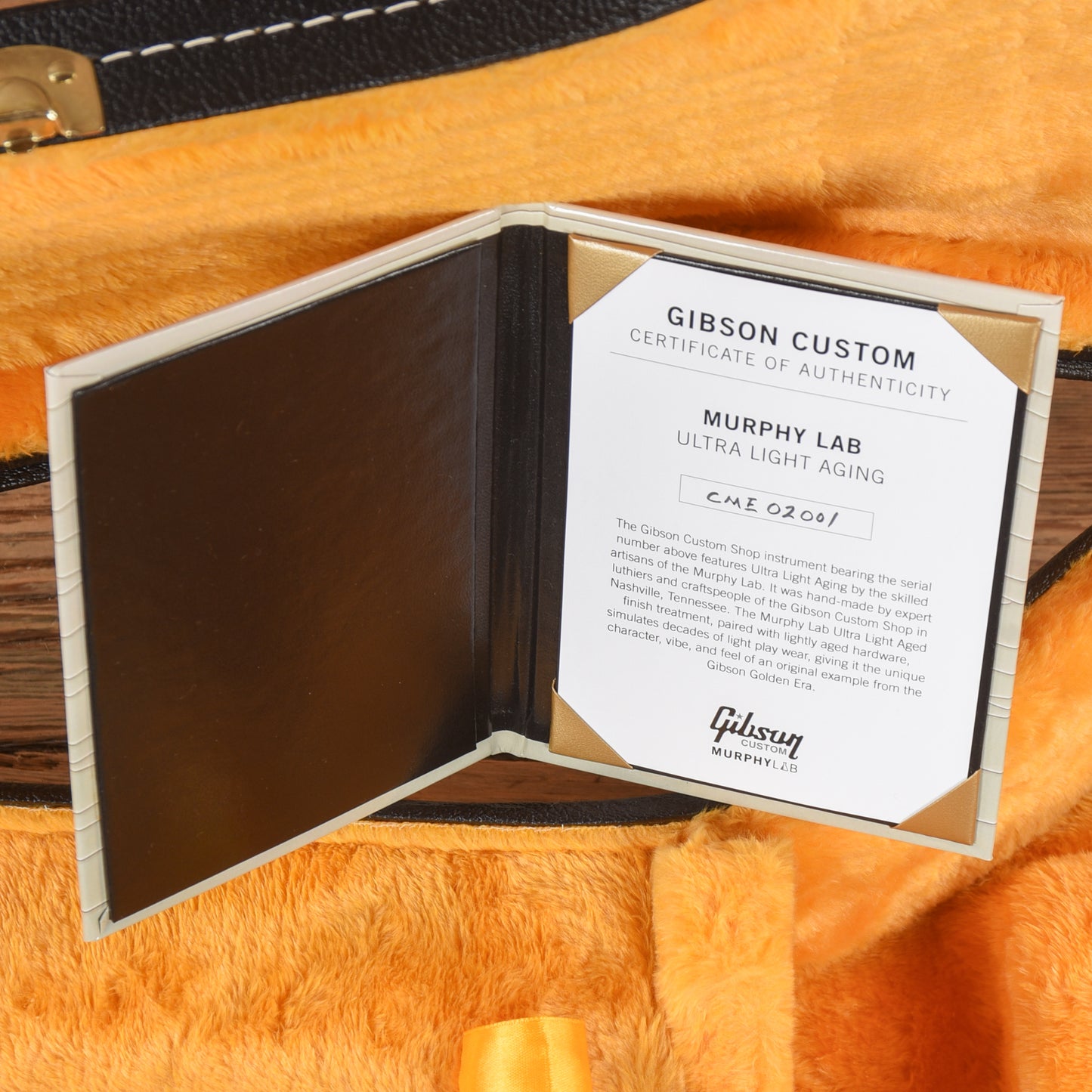 Gibson Custom Murphy Lab "CME Spec" 1961 ES-335 Reissue Ultra Light Aged Ebony 2021 Electric Guitars / Semi-Hollow