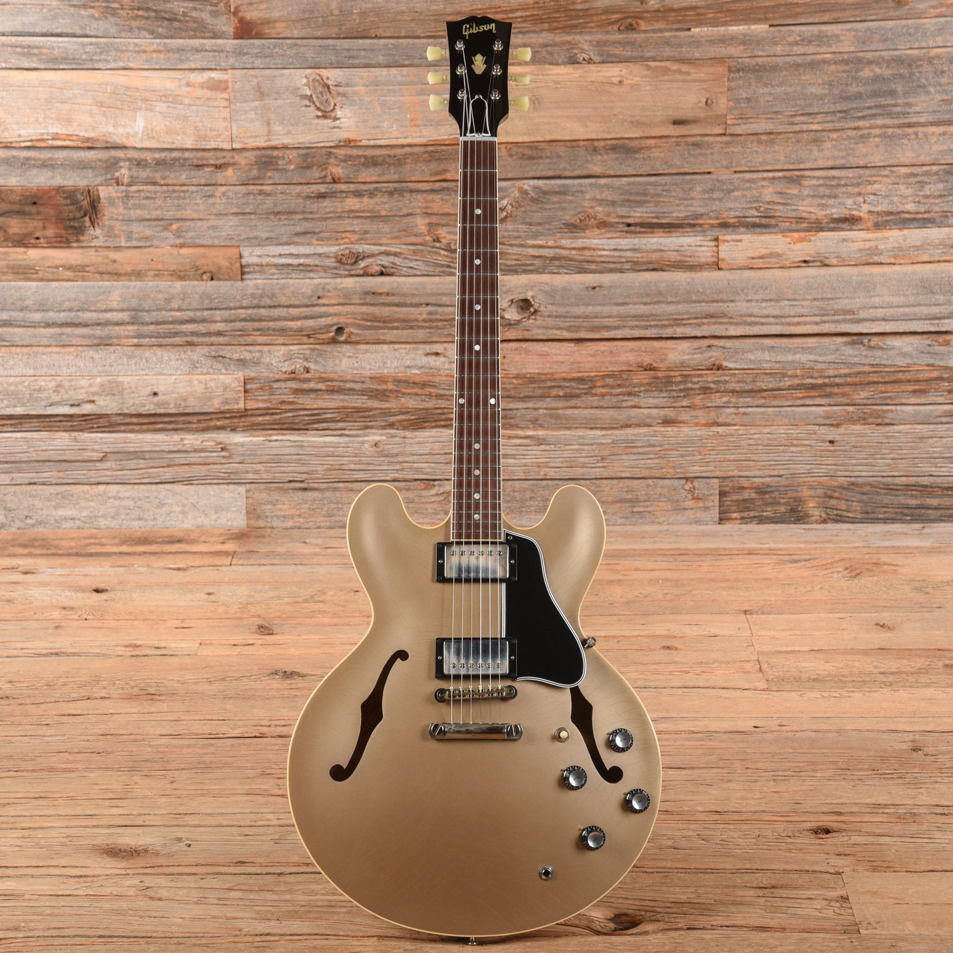 Gibson Custom Murphy Lab "CME Spec" '61 ES-335 Reissue Ultra Light Aged Antique Gold Mist Poly 2021 Electric Guitars / Semi-Hollow