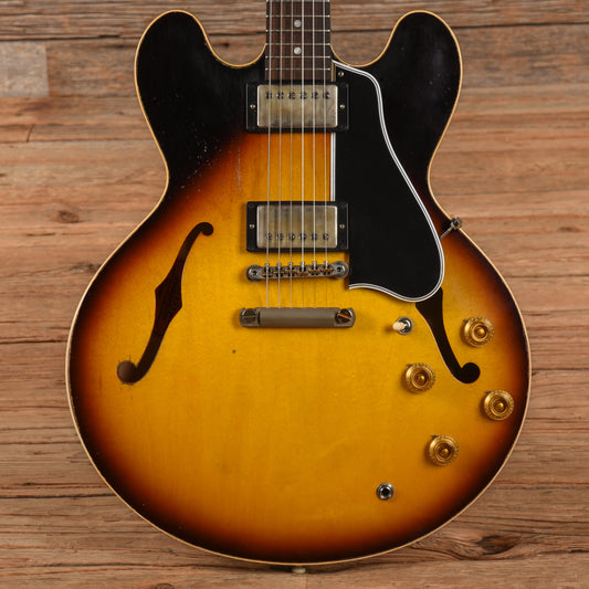 Gibson Custom Murphy LabLimited Edition '58 ES-335 Heavy Aged Vintage Sunburst 2023 Electric Guitars / Semi-Hollow