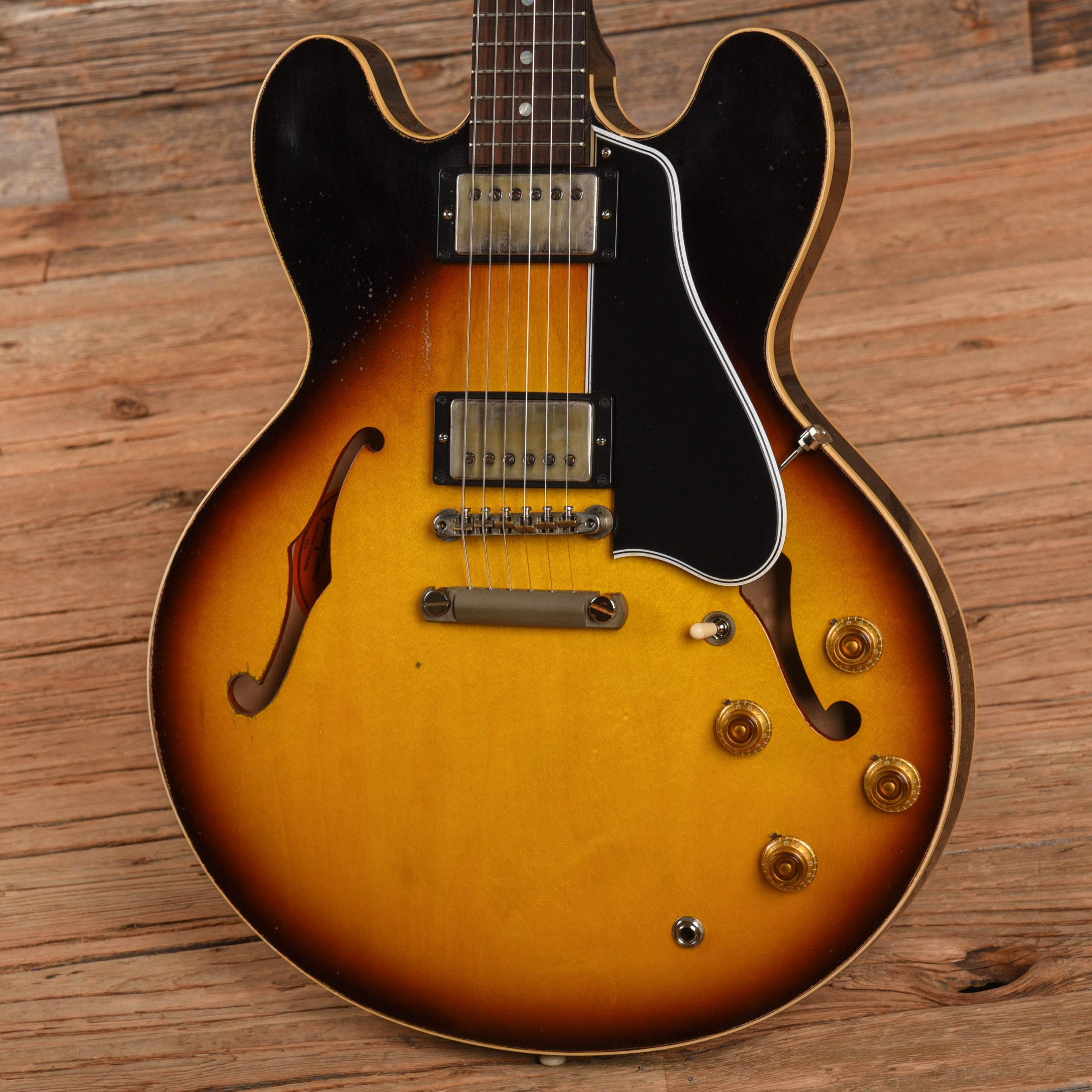 Gibson Custom Murphy LabLimited Edition '58 ES-335 Heavy Aged Vintage Sunburst 2023 Electric Guitars / Semi-Hollow