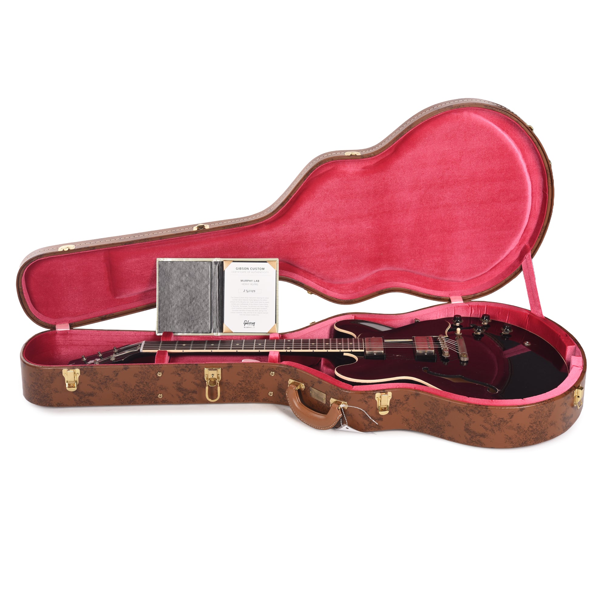 Gibson Custom Shop 1959 ES-335 Antique Dark Oxblood Murphy Lab Heavy Aged NH w/Custom 