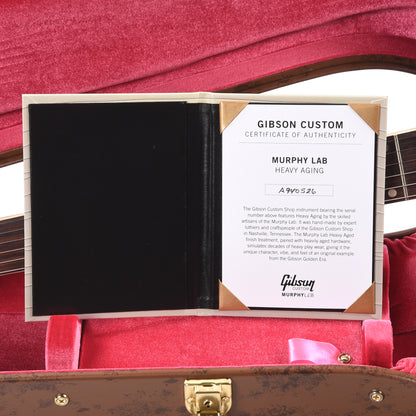 Gibson Custom Shop 1959 ES-335 "CME Spec" Antique Ebony Murphy Lab Heavy Aged Electric Guitars / Semi-Hollow