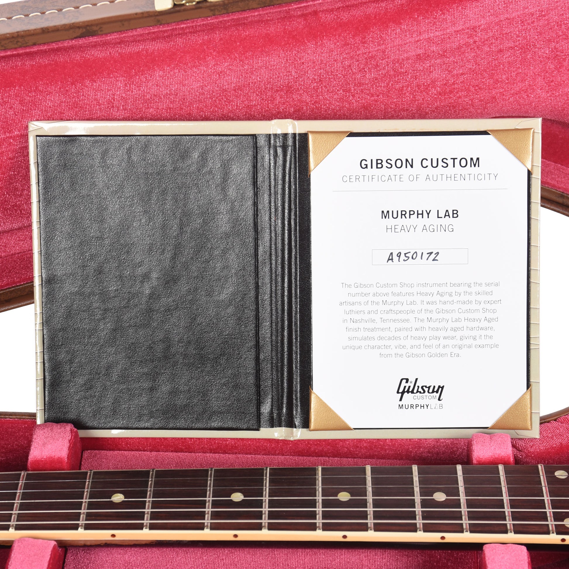 Gibson Custom Shop 1959 ES-335 "CME Spec" Antique Ebony Murphy Lab Heavy Aged Electric Guitars / Semi-Hollow