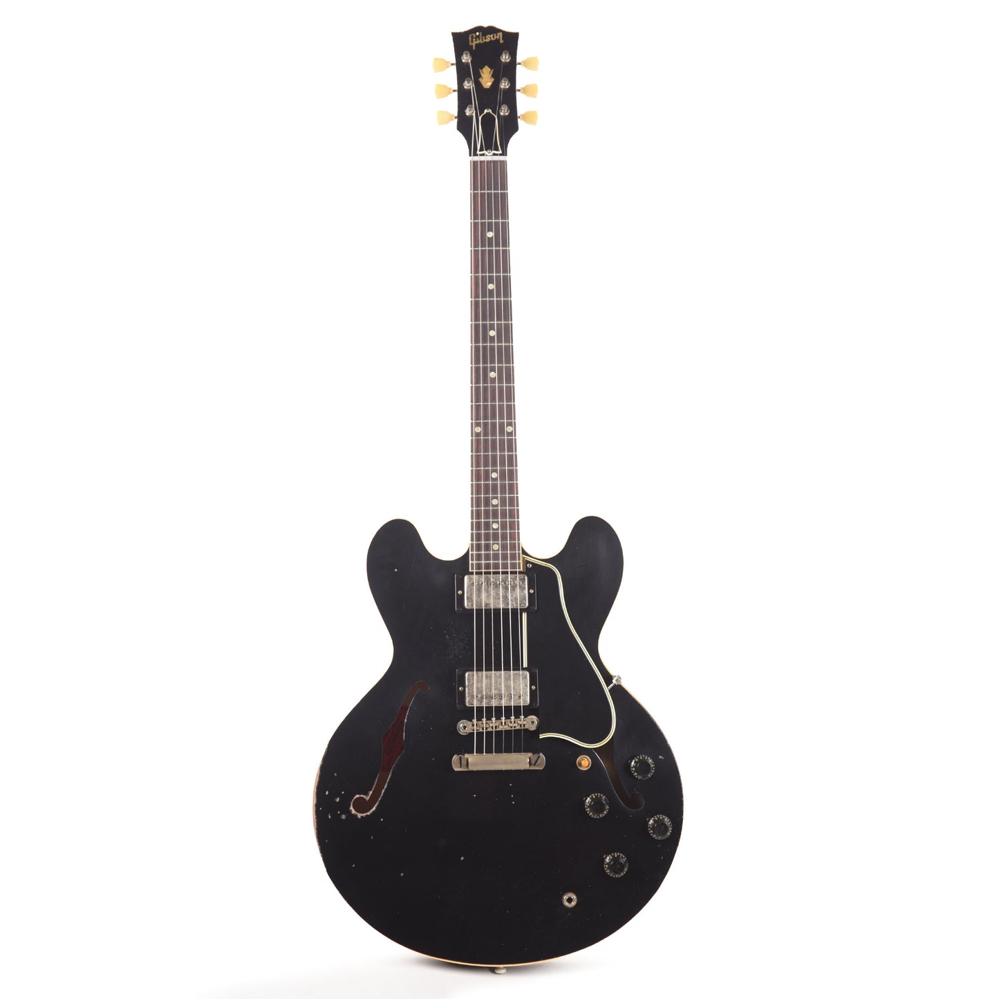 Gibson Custom Shop 1959 ES-335 "CME Spec" Antique Ebony Murphy Lab Heavy Aged Electric Guitars / Semi-Hollow