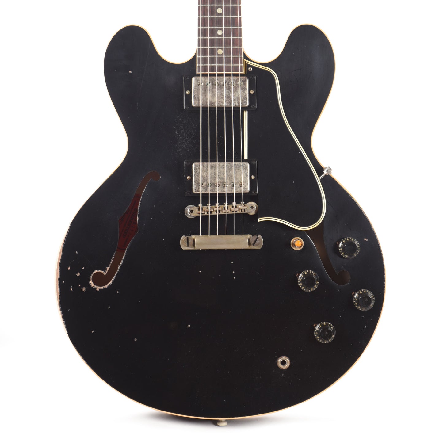 Gibson Custom Shop 1959 ES-335 "CME Spec" Antique Ebony Murphy Lab Heavy Aged Electric Guitars / Semi-Hollow