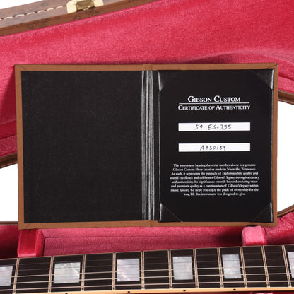 Gibson Custom Shop 1959 ES-335 "CME Spec" Double Gold VOS w/Ebony Fingerboard & Custom "S" Buckers Electric Guitars / Semi-Hollow