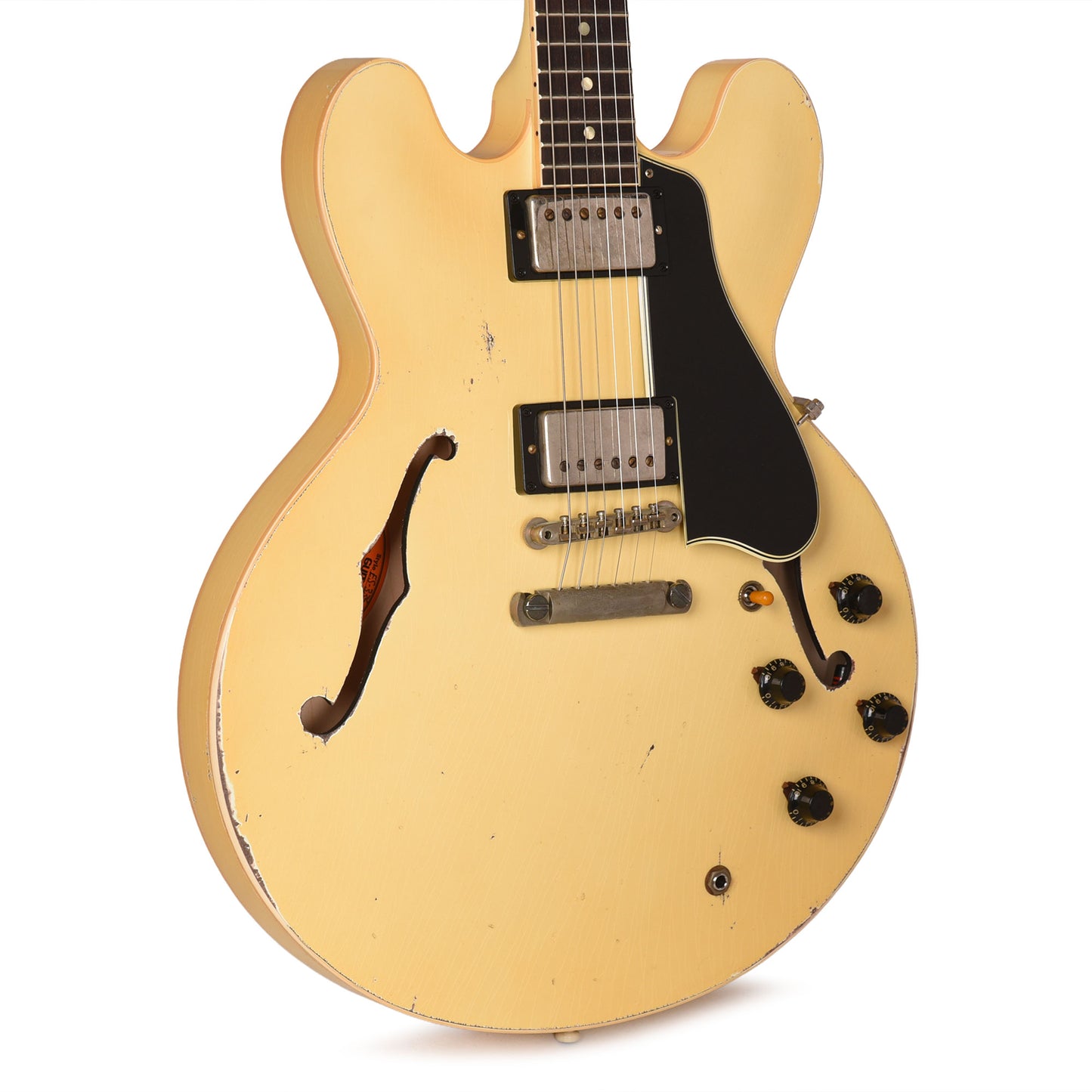 Gibson Custom Shop 1959 ES-335 "CME Spec" Heavy Antique White Murphy Lab Heavy Aged Electric Guitars / Semi-Hollow