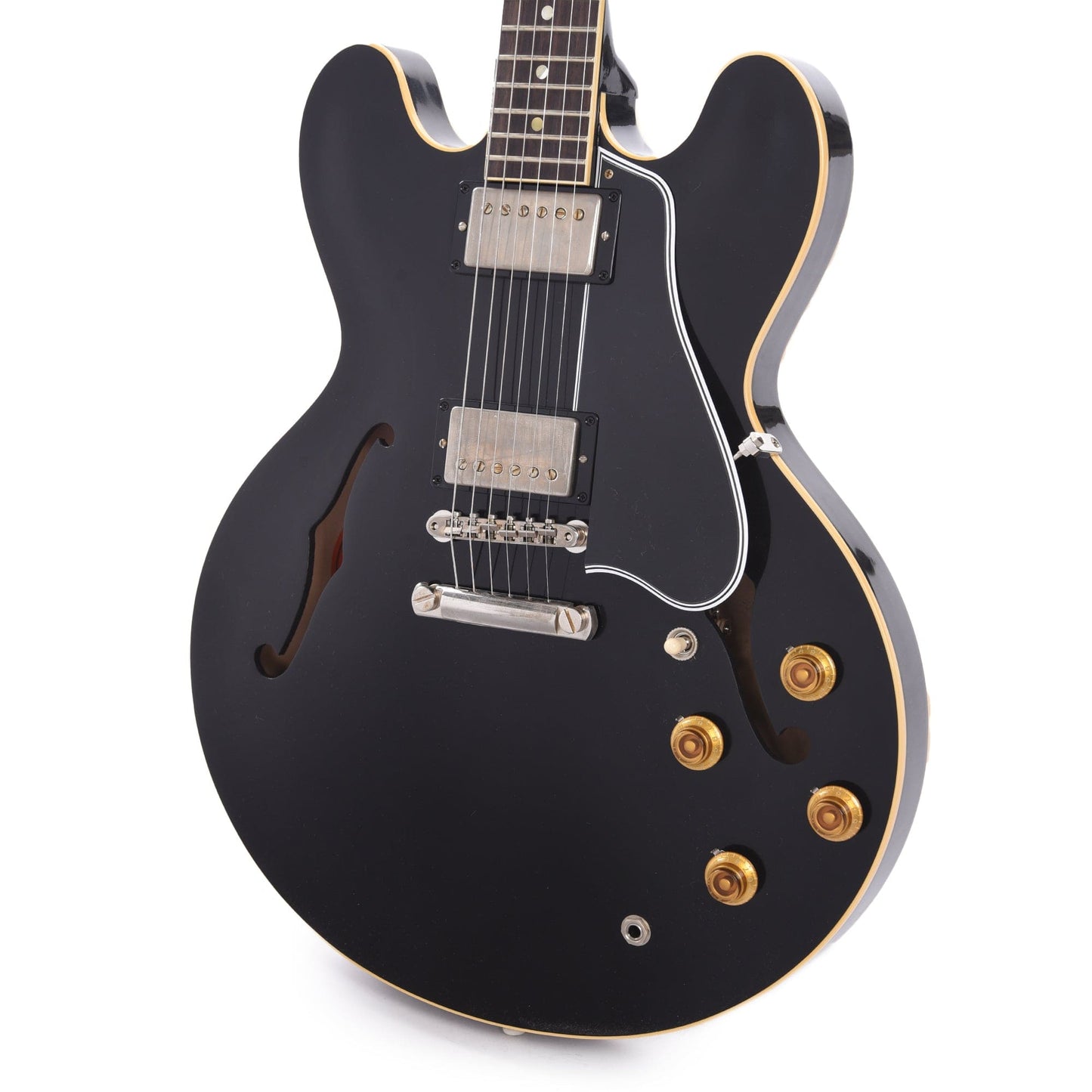 Gibson Custom Shop 1959 ES-335 Reissue "CME Spec" Antique Ebony Electric Guitars / Semi-Hollow