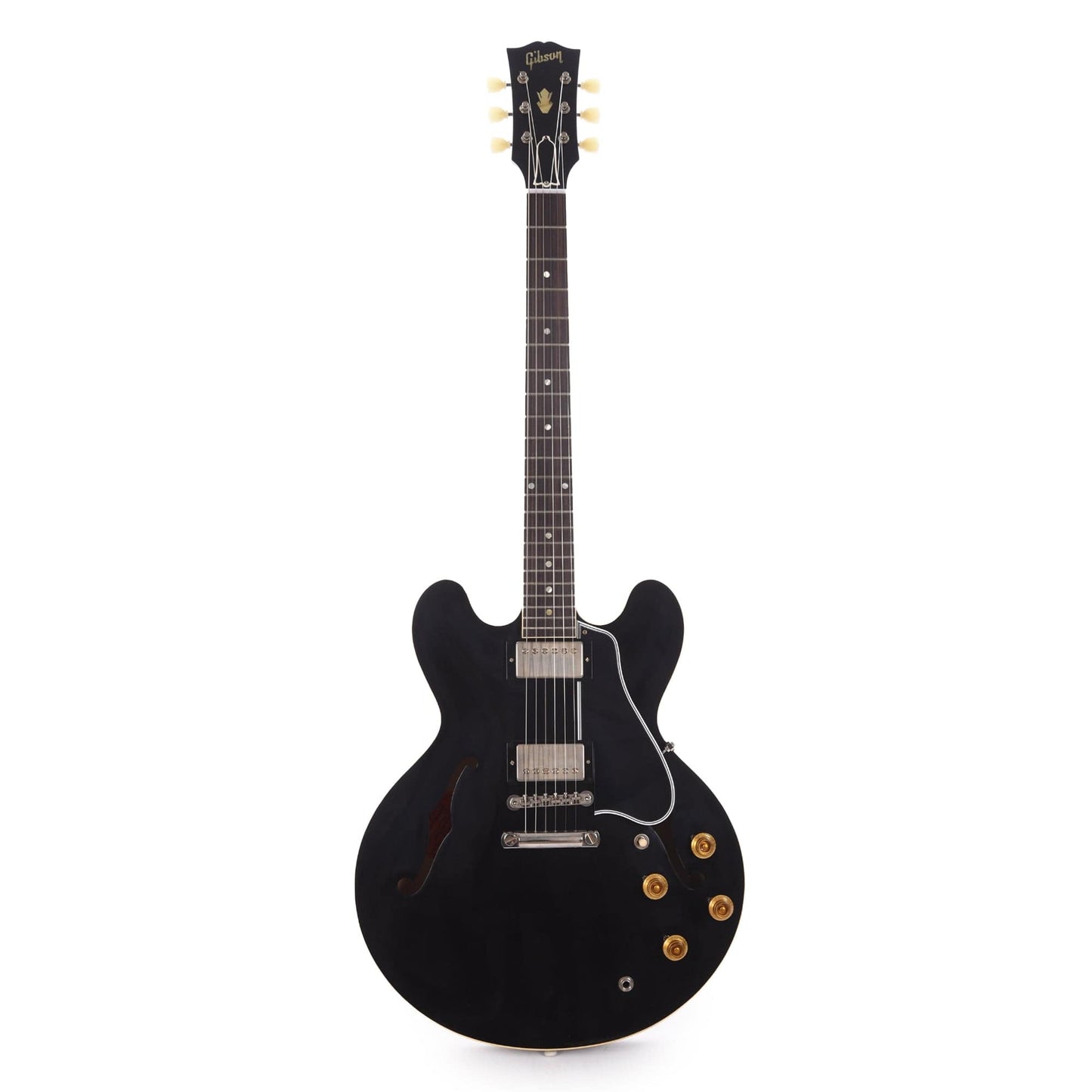 Gibson Custom Shop 1959 ES-335 Reissue "CME Spec" Antique Ebony Electric Guitars / Semi-Hollow