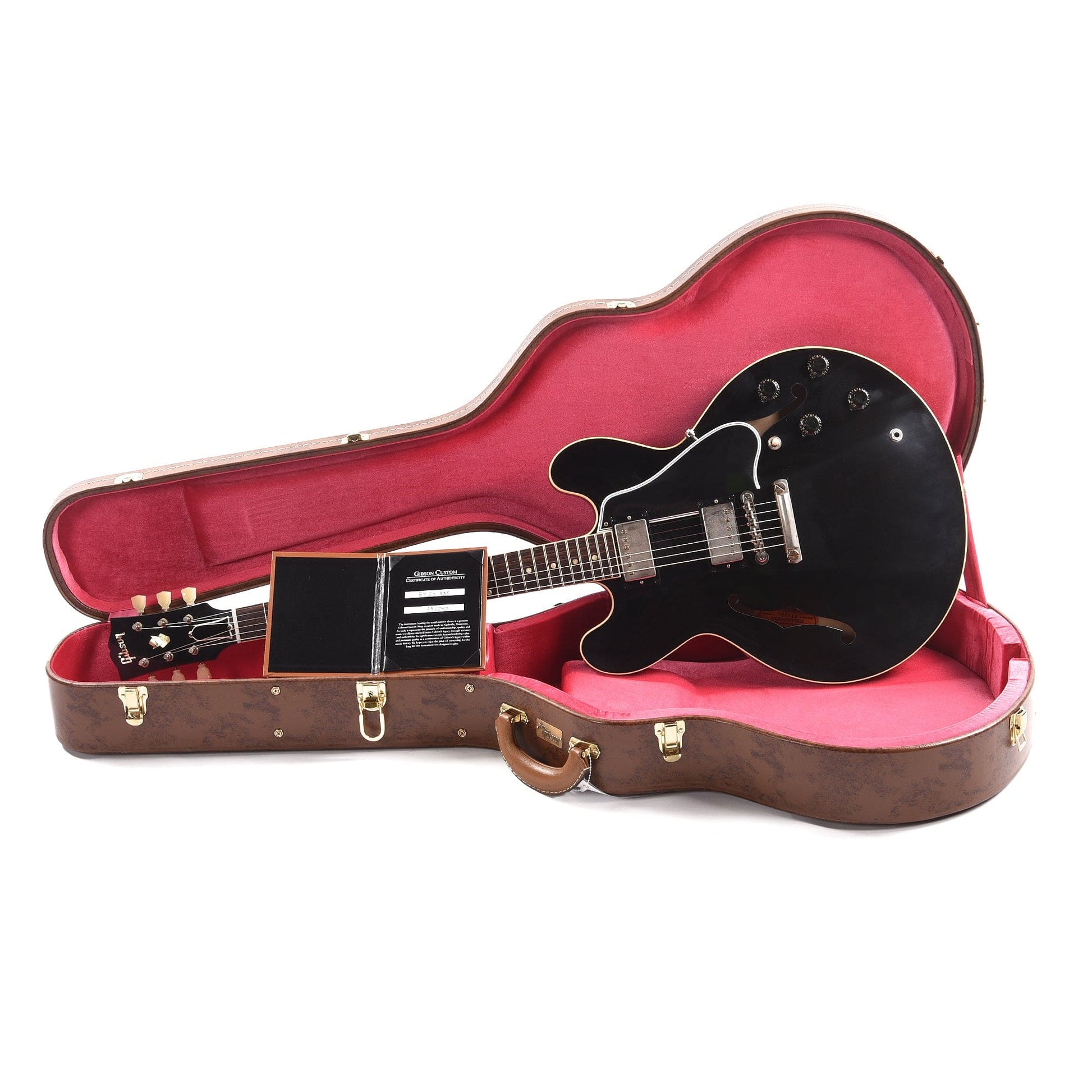 Gibson Custom Shop 1959 ES-335 Reissue "CME Spec" Antique Ebony VOS Electric Guitars / Semi-Hollow