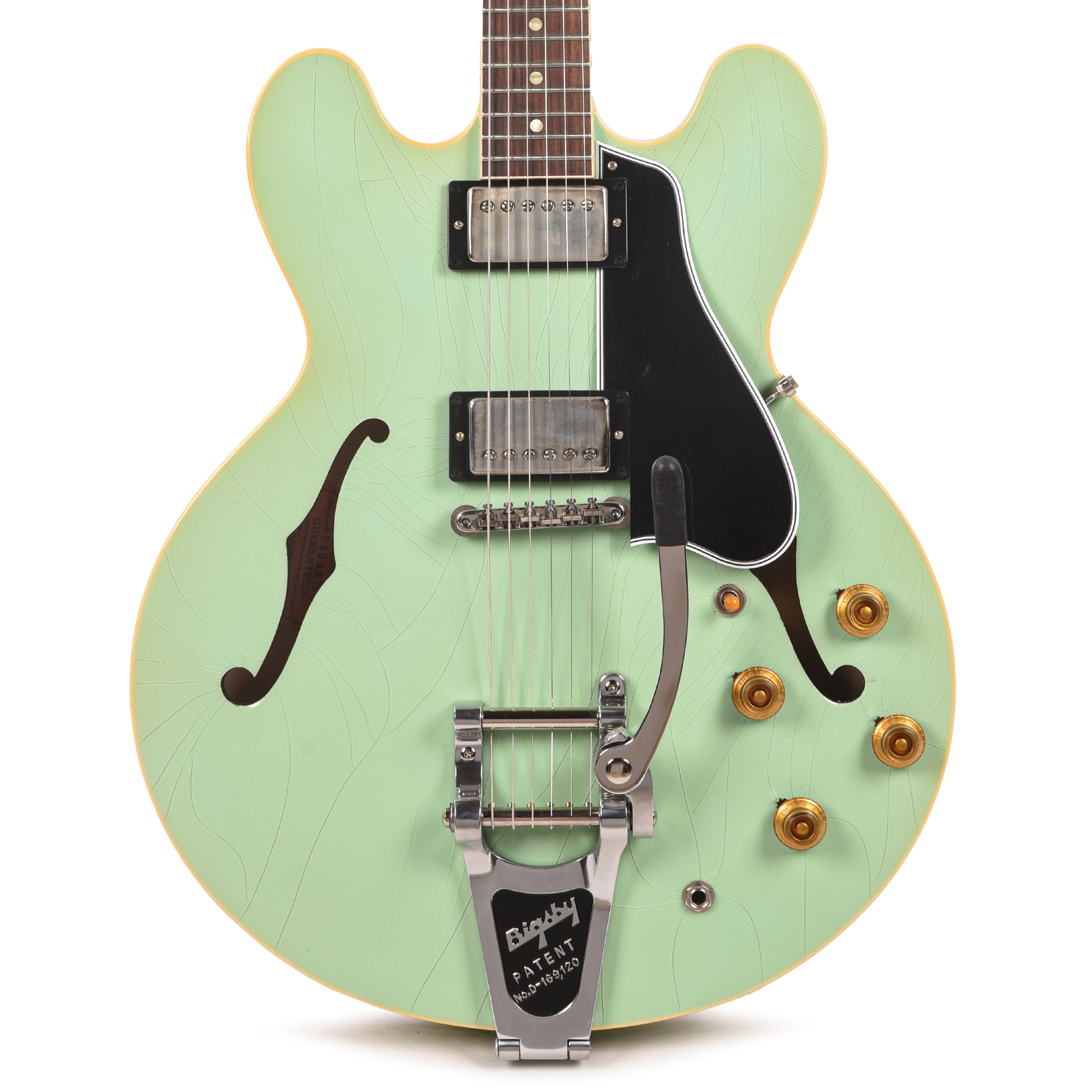 Gibson Custom Shop 1959 ES-335 Reissue "CME Spec" Antique Kerry Green Murphy Lab Ultra Light Aged w/Bigsby Electric Guitars / Semi-Hollow