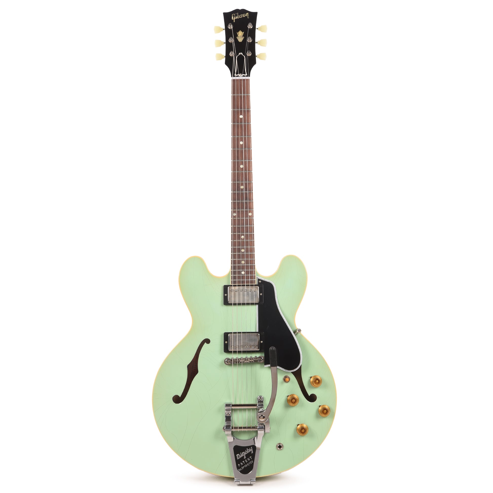 Gibson Custom Shop 1959 ES-335 Reissue "CME Spec" Antique Kerry Green Murphy Lab Ultra Light Aged w/Bigsby Electric Guitars / Semi-Hollow