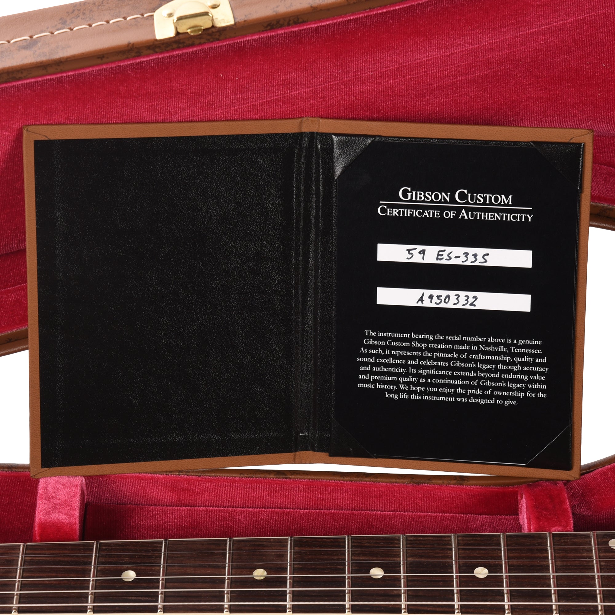 Gibson Custom Shop 1959 ES-335 Reissue 