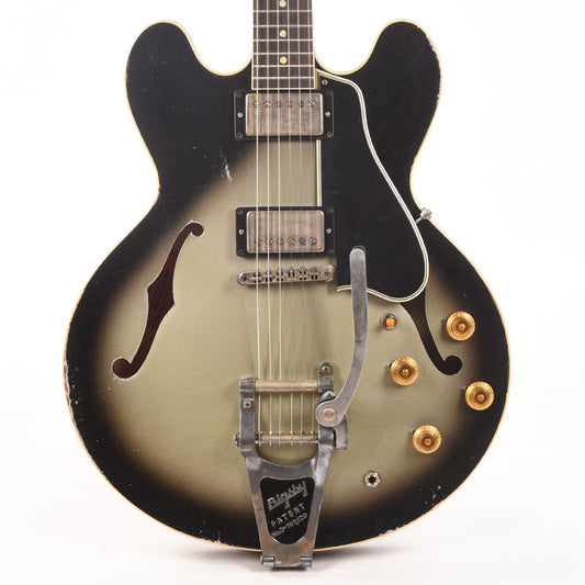 Gibson Custom Shop 1959 ES-335 Reissue "CME Spec" Antique Silverburst Murphy Lab Heavy Aged w/Bigsby Electric Guitars / Semi-Hollow