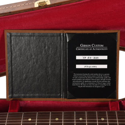 Gibson Custom Shop 1959 ES-335 Reissue "CME Spec" Double Gold VOS Electric Guitars / Semi-Hollow