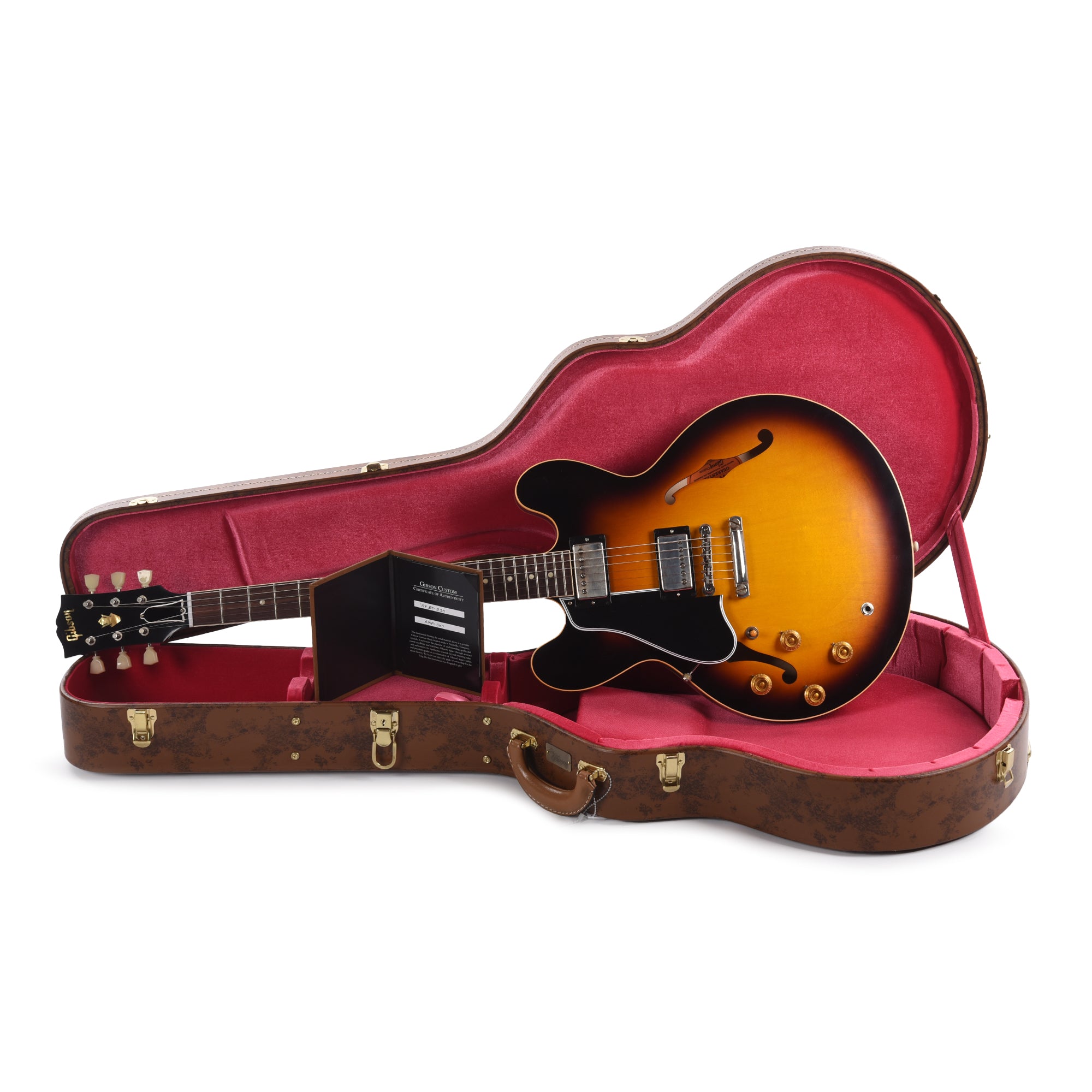 Gibson Custom Shop 1959 ES-335 Reissue LEFTY Vintage Burst VOS Electric Guitars / Semi-Hollow