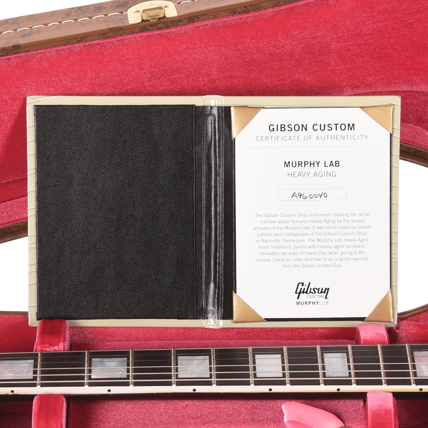 Gibson Custom Shop 1959 ES-355 Antique Ember Red Murphy Lab Heavy Aged Electric Guitars / Semi-Hollow