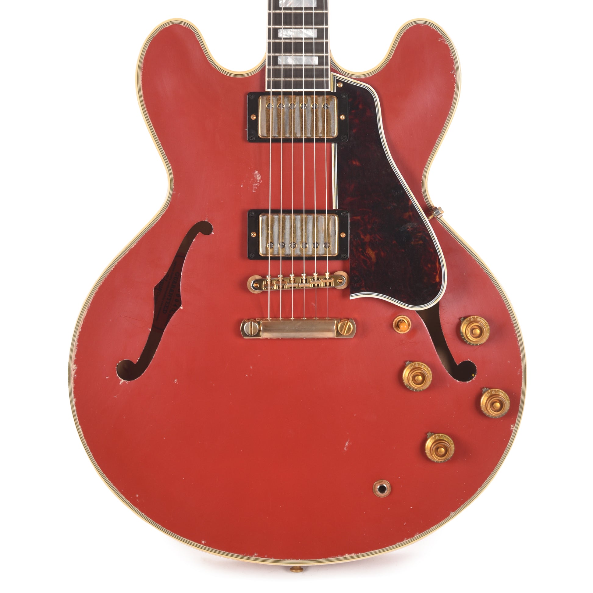Gibson Custom Shop 1959 ES-355 Antique Ember Red Murphy Lab Heavy Aged Electric Guitars / Semi-Hollow