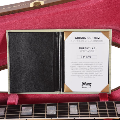 Gibson Custom Shop 1959 ES-355 "CME Spec" Antique Ebony Murphy Lab Heavy Aged Electric Guitars / Semi-Hollow