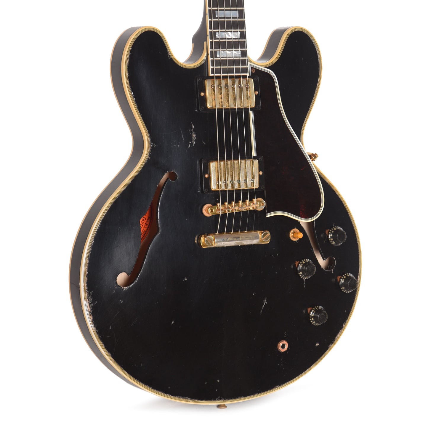Gibson Custom Shop 1959 ES-355 "CME Spec" Antique Ebony Murphy Lab Heavy Aged Electric Guitars / Semi-Hollow