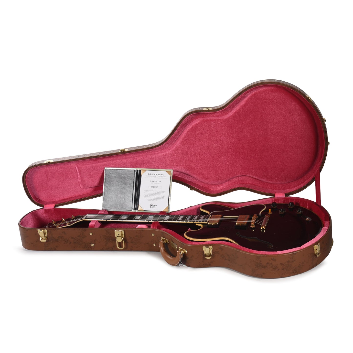Gibson Custom Shop 1959 ES-355 "CME Spec" Antique Ebony Murphy Lab Heavy Aged Electric Guitars / Semi-Hollow