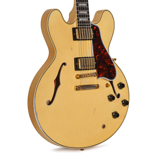 Gibson Custom Shop 1959 ES-355 "CME Spec" Heavy Antique White Murphy Lab Heavy Aged Electric Guitars / Semi-Hollow