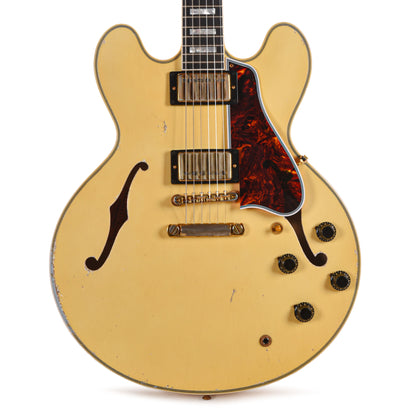 Gibson Custom Shop 1959 ES-355 "CME Spec" Heavy Antique White Murphy Lab Heavy Aged Electric Guitars / Semi-Hollow
