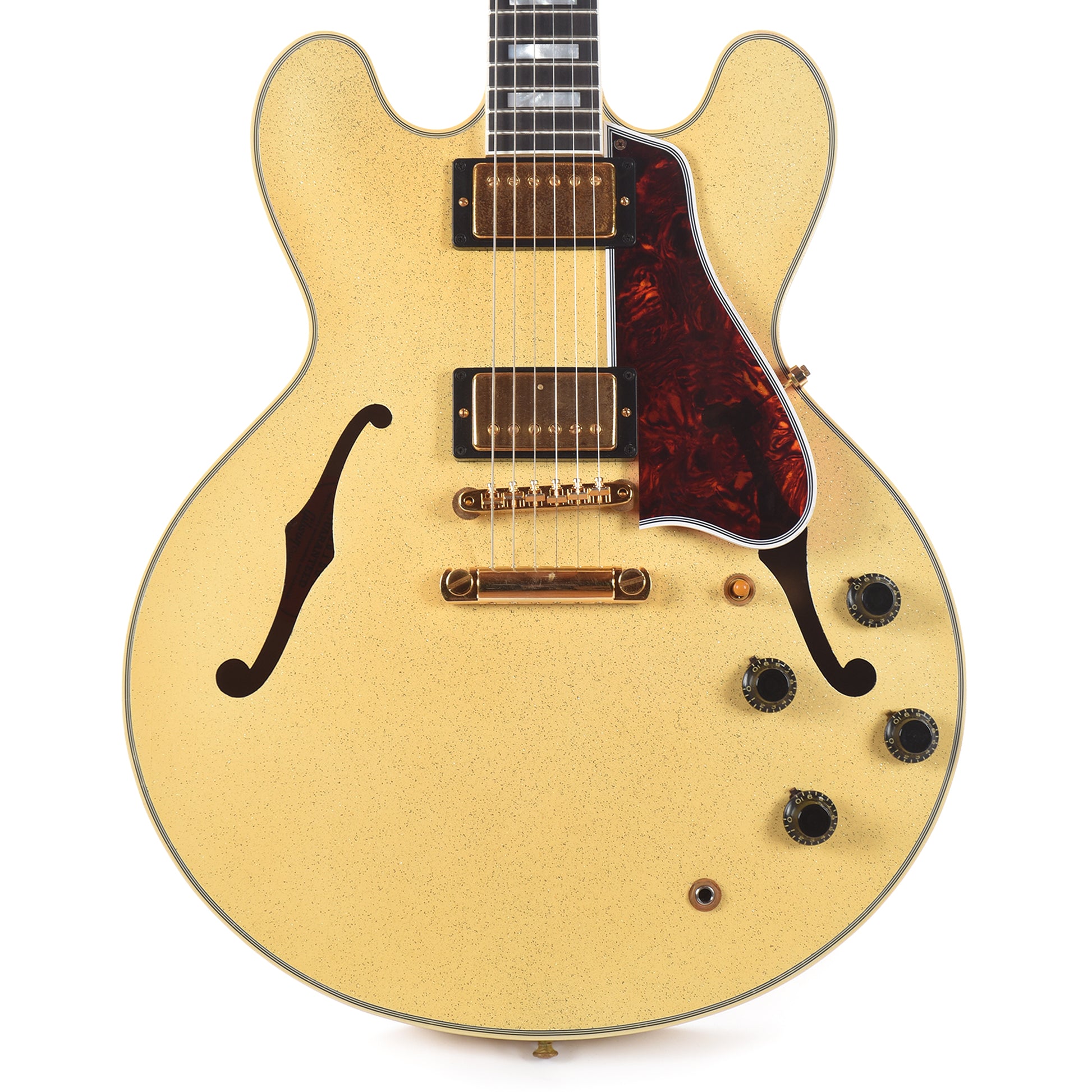 Gibson Custom Shop 1959 ES-355 "CME Spec" Heavy Antique White Sparkle Murphy Lab Ultra Light Aged w/Stopbar Electric Guitars / Semi-Hollow
