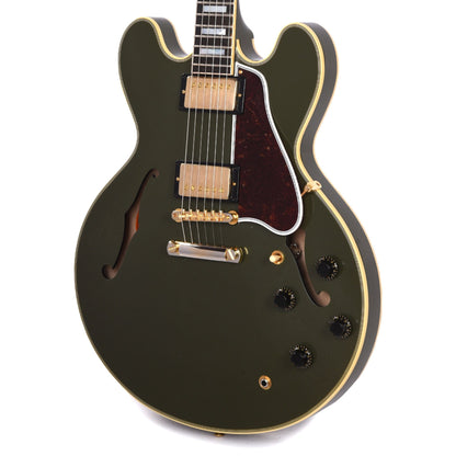 Gibson Custom Shop 1959 ES-355 Reissue Stop Bar "CME Spec" Antique Olive Drab VOS Electric Guitars / Semi-Hollow