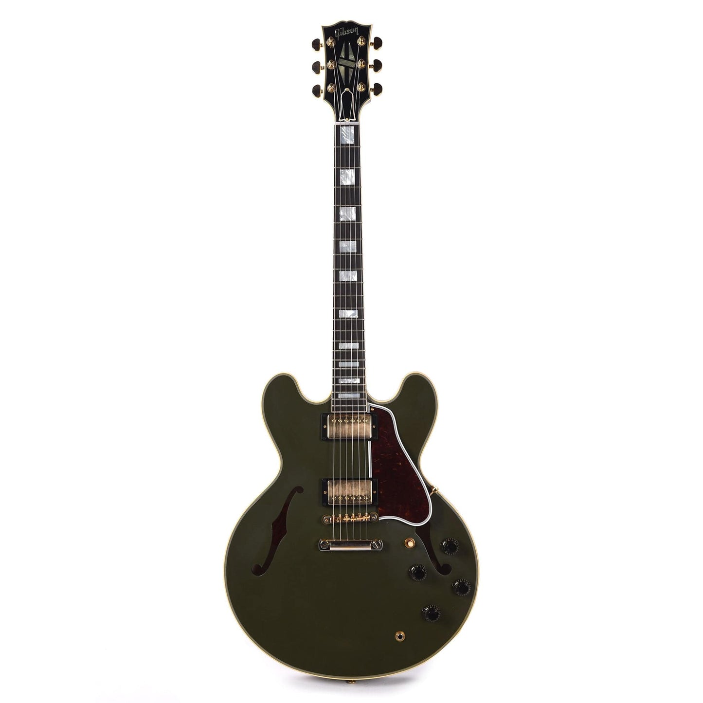 Gibson Custom Shop 1959 ES-355 Reissue Stop Bar "CME Spec" Antique Olive Drab VOS Electric Guitars / Semi-Hollow