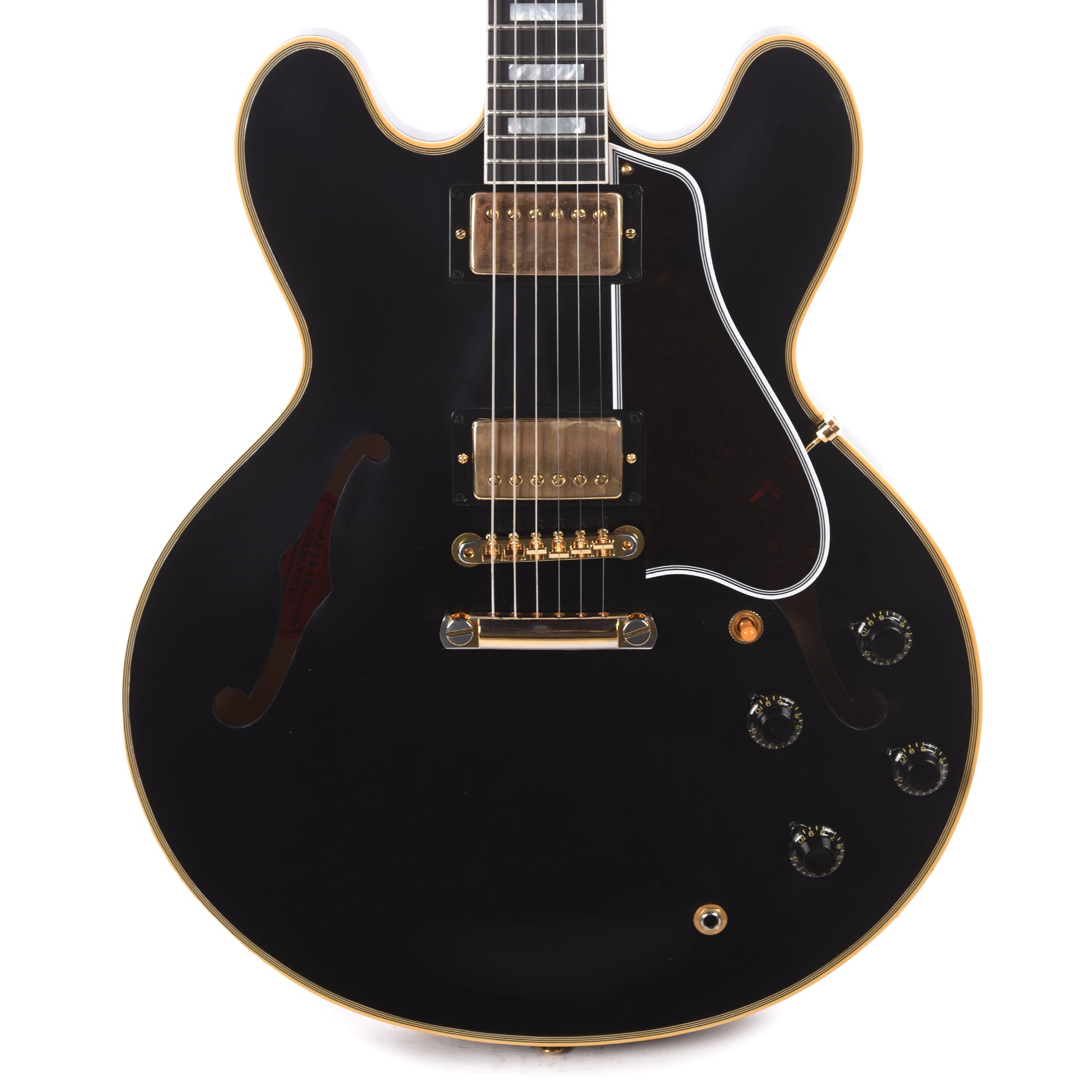 Gibson Custom Shop 1959 ES-355 Reissue Stop Bar Ebony VOS Electric Guitars / Semi-Hollow