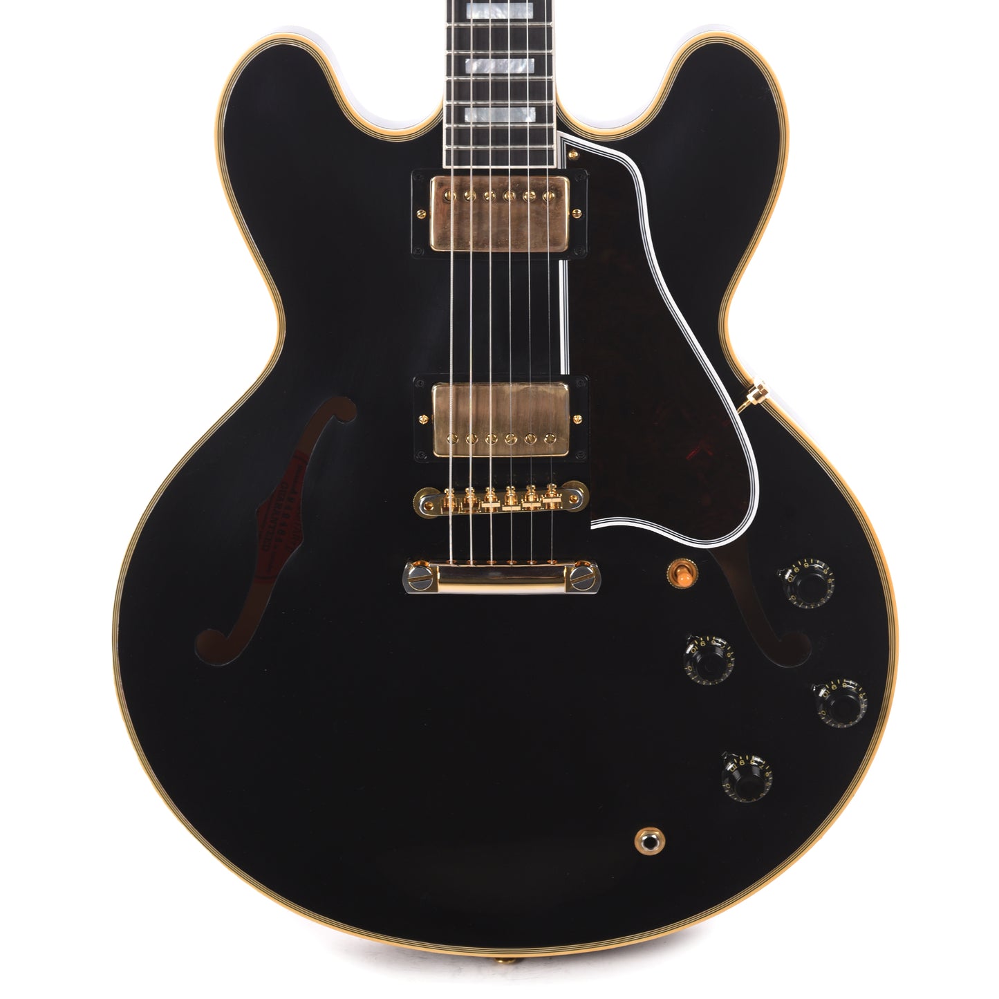 Gibson Custom Shop 1959 ES-355 Reissue Stop Bar Ebony VOS Electric Guitars / Semi-Hollow