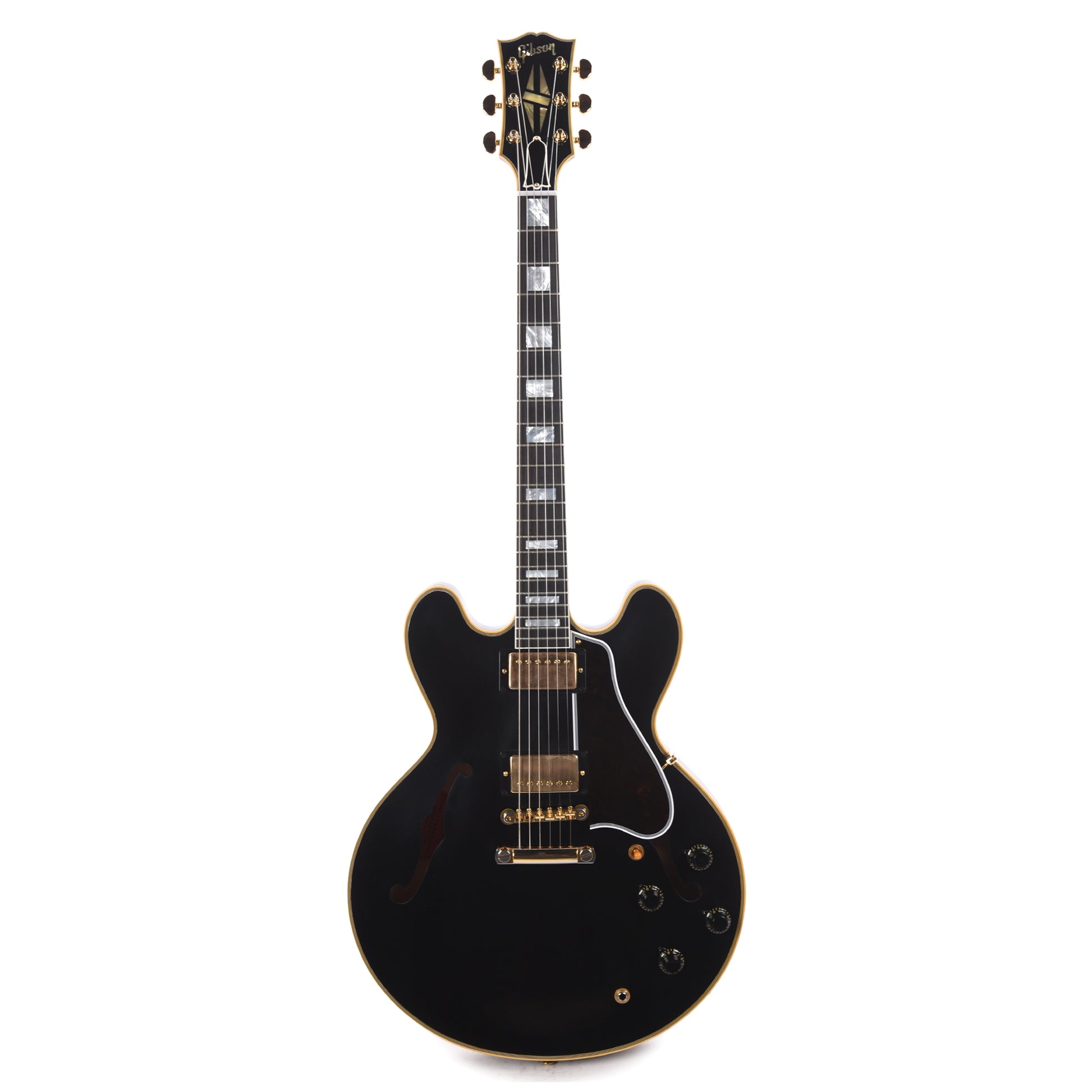 Gibson Custom Shop 1959 ES-355 Reissue Stop Bar Ebony VOS Electric Guitars / Semi-Hollow