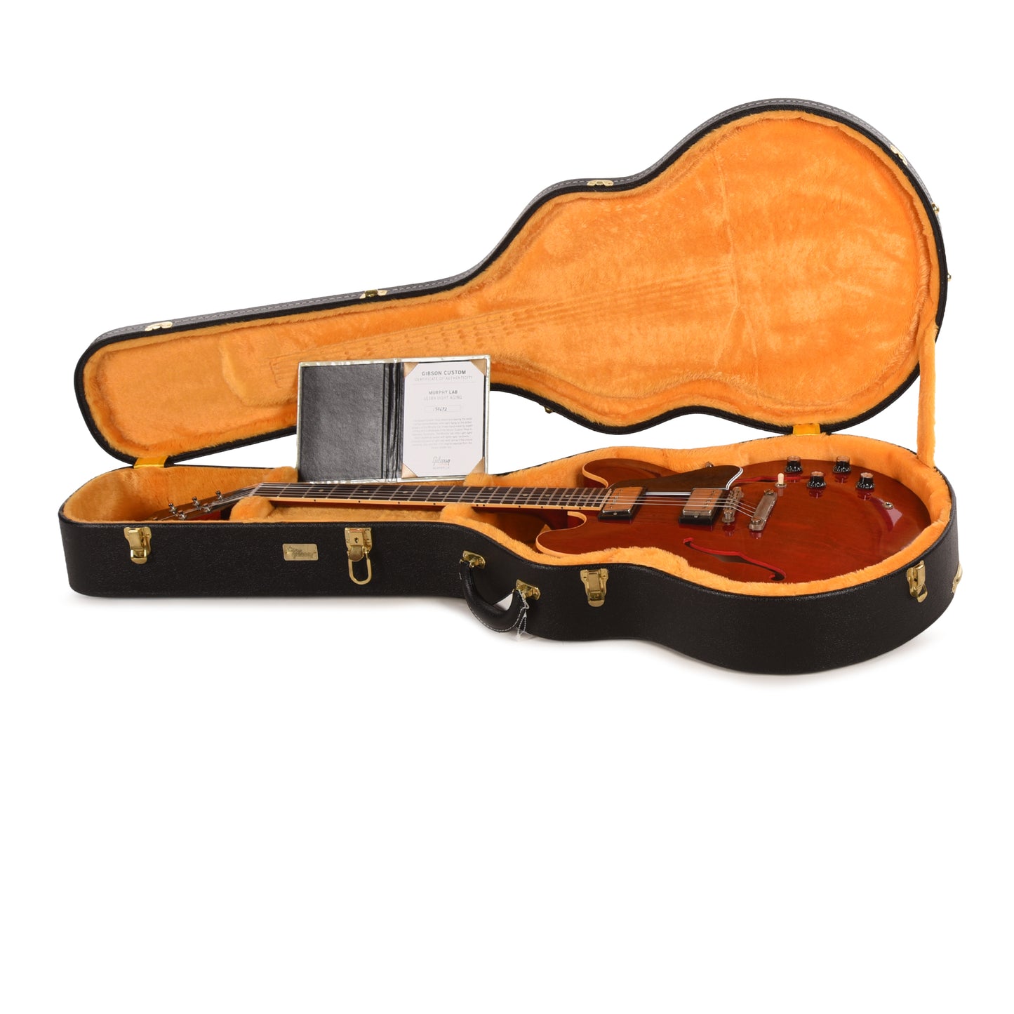 Gibson Custom Shop 1961 ES-335 Reissue 60s Cherry Murphy Lab Ultra Light Aged Electric Guitars / Semi-Hollow