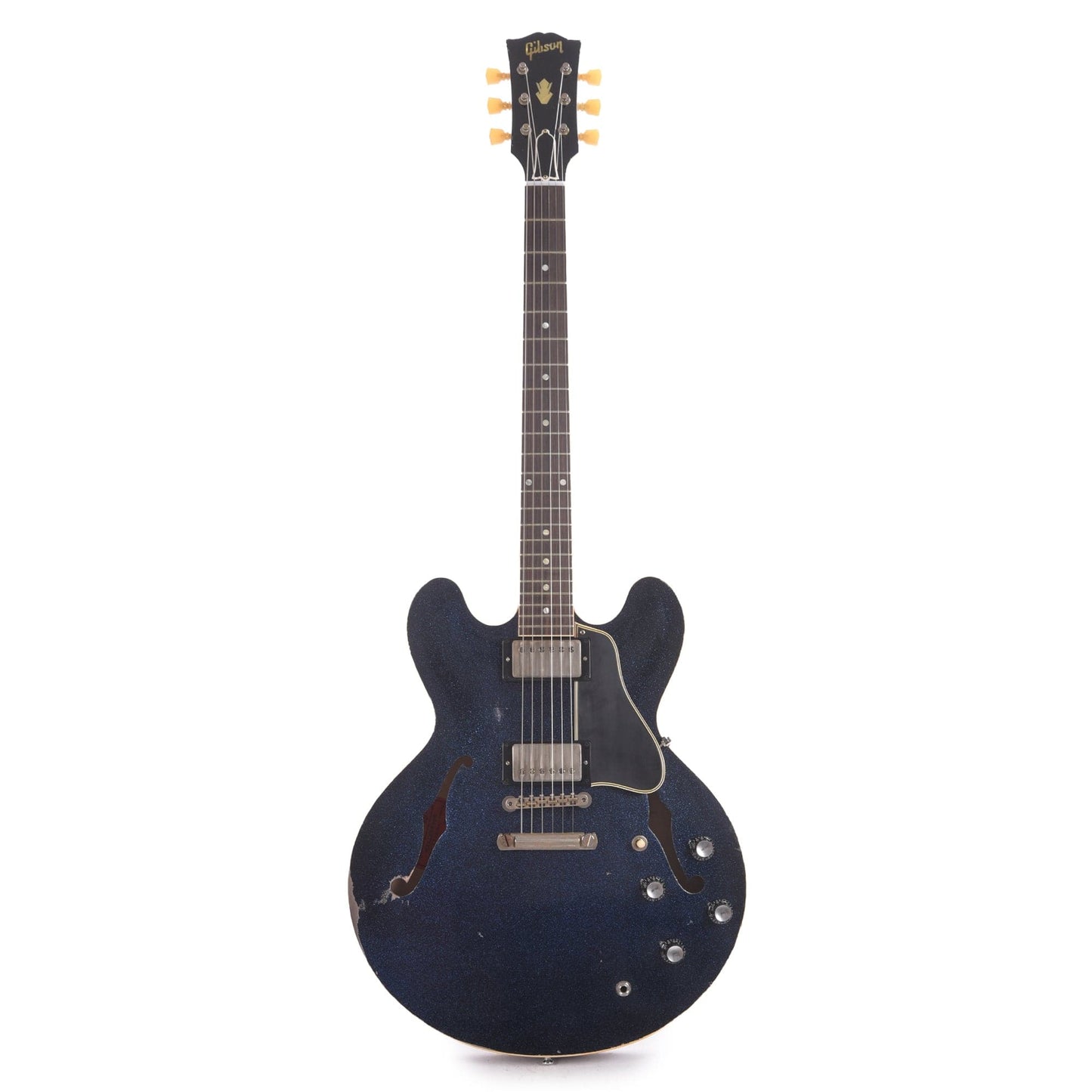 Gibson Custom Shop 1961 ES-335 Reissue "CME Spec" Antique Brunswick Blue Sparkle Murphy Lab Heavy Aged Electric Guitars / Semi-Hollow