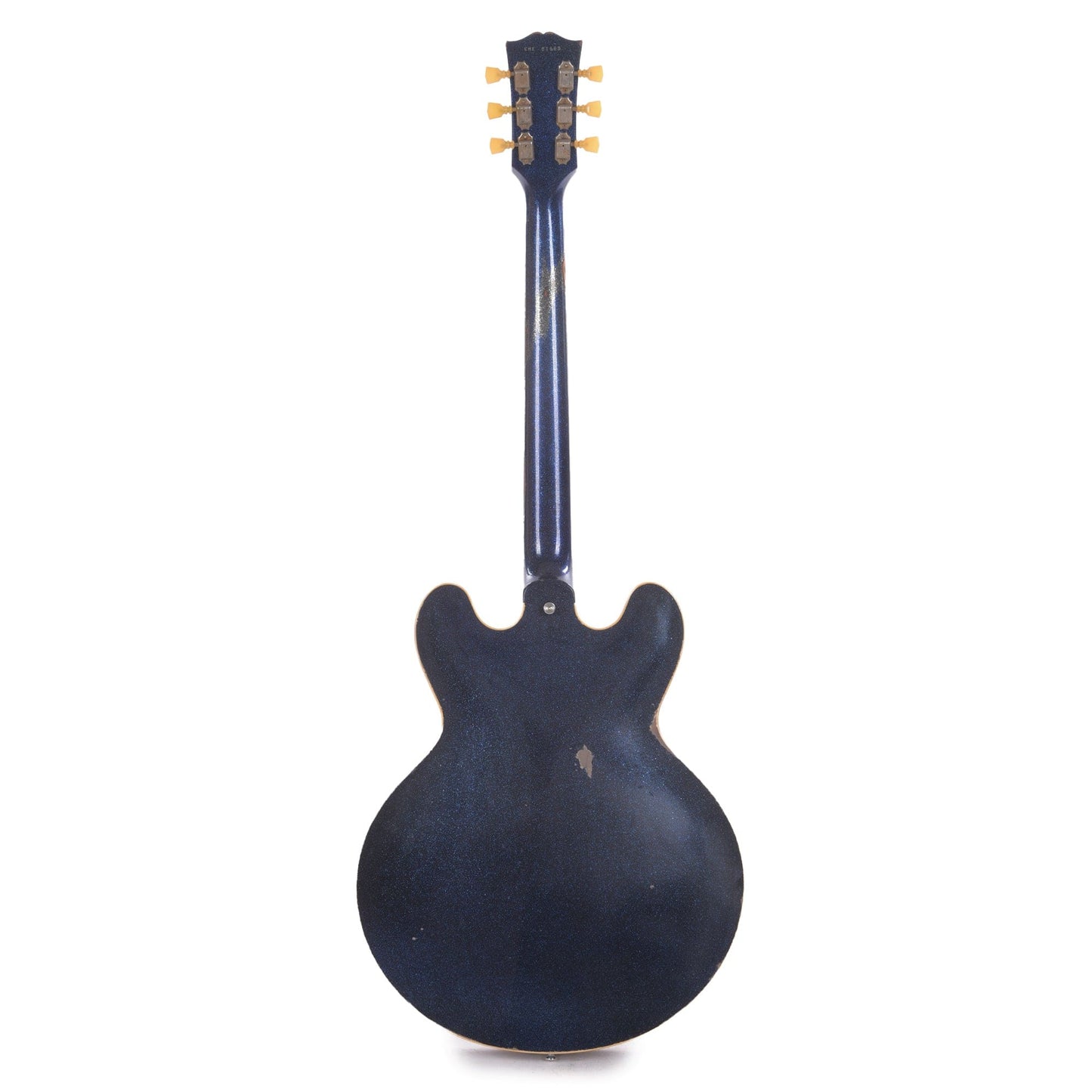 Gibson Custom Shop 1961 ES-335 Reissue "CME Spec" Antique Brunswick Blue Sparkle Murphy Lab Heavy Aged Electric Guitars / Semi-Hollow