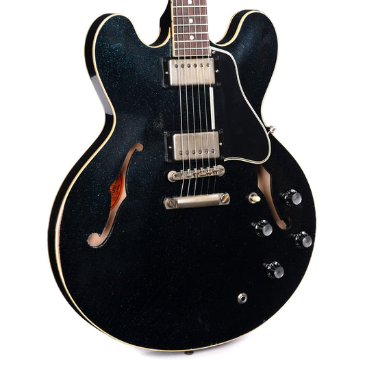 Gibson Custom Shop 1961 ES-335 Reissue "CME Spec" Antique Brunswick Blue Sparkle Murphy Lab Heavy Aged Electric Guitars / Semi-Hollow