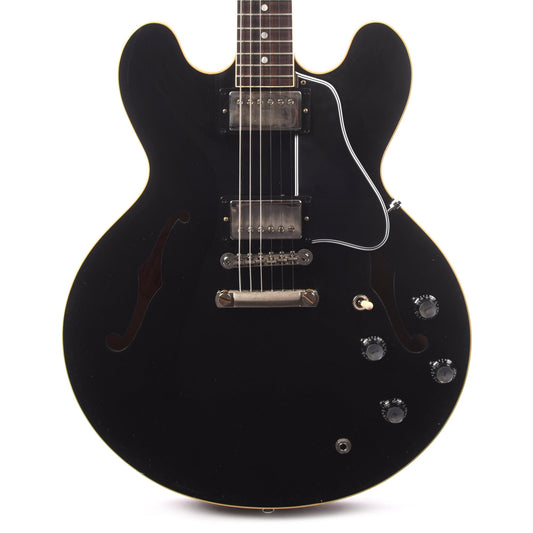 Gibson Custom Shop 1961 ES-335 Reissue "CME Spec" Antique Ebony Murphy Lab Ultra Light Aged Electric Guitars / Semi-Hollow
