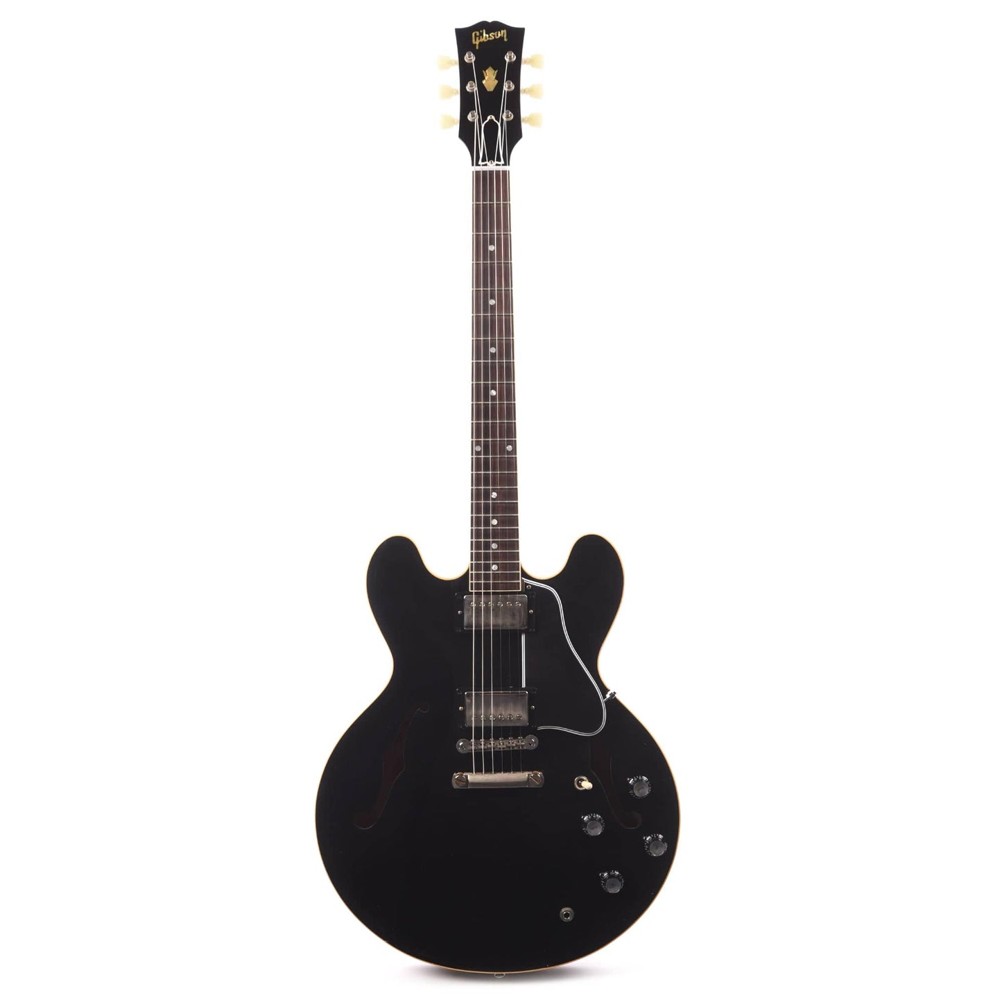 Gibson Custom Shop 1961 ES-335 Reissue "CME Spec" Antique Ebony Murphy Lab Ultra Light Aged Electric Guitars / Semi-Hollow