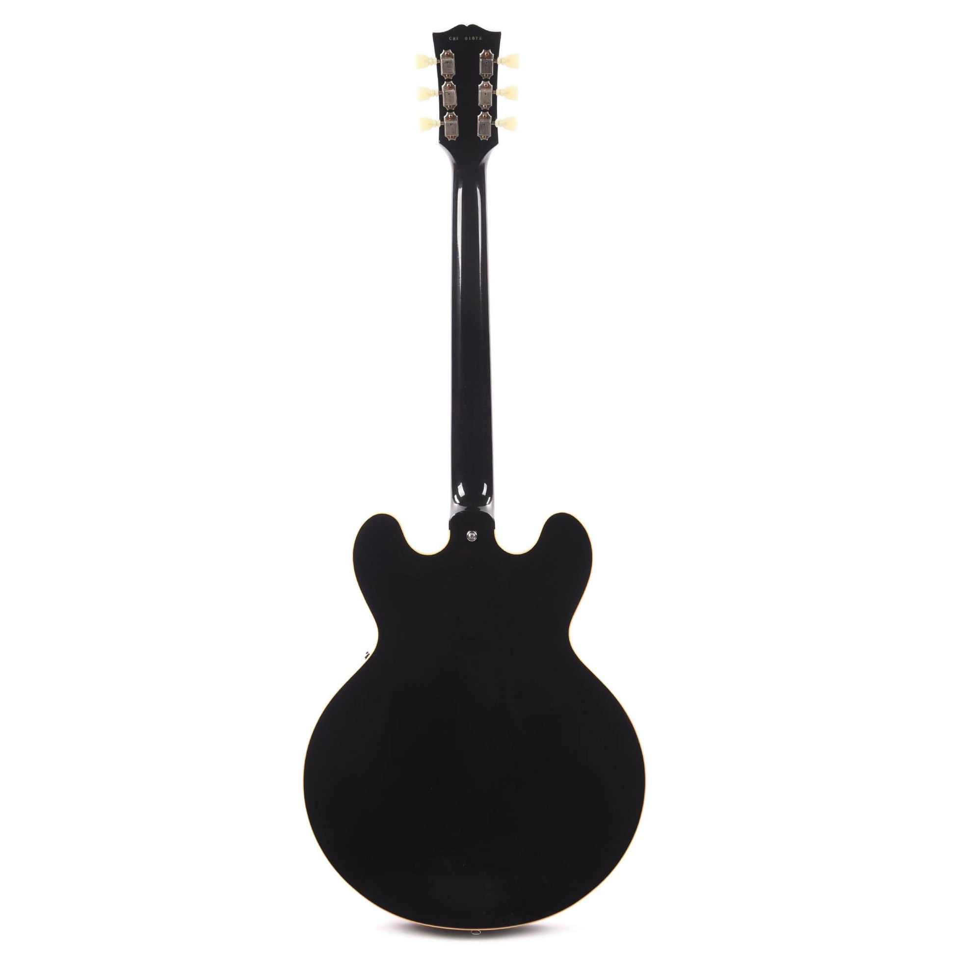 Gibson Custom Shop 1961 ES-335 Reissue "CME Spec" Antique Ebony Murphy Lab Ultra Light Aged Electric Guitars / Semi-Hollow