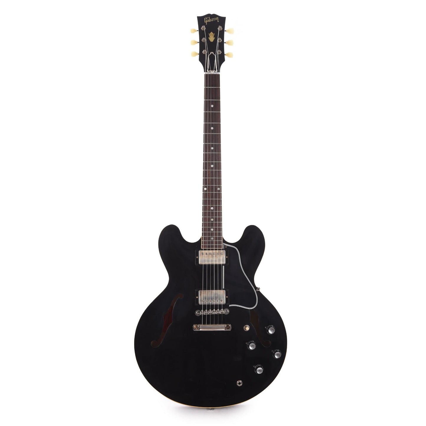 Gibson Custom Shop 1961 ES-335 Reissue "CME Spec" Antique Ebony Murphy Lab Ultra Light Aged Electric Guitars / Semi-Hollow