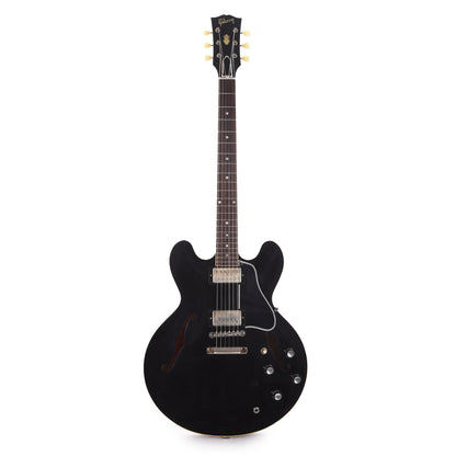Gibson Custom Shop 1961 ES-335 Reissue "CME Spec" Antique Ebony Murphy Lab Ultra Light Aged Electric Guitars / Semi-Hollow