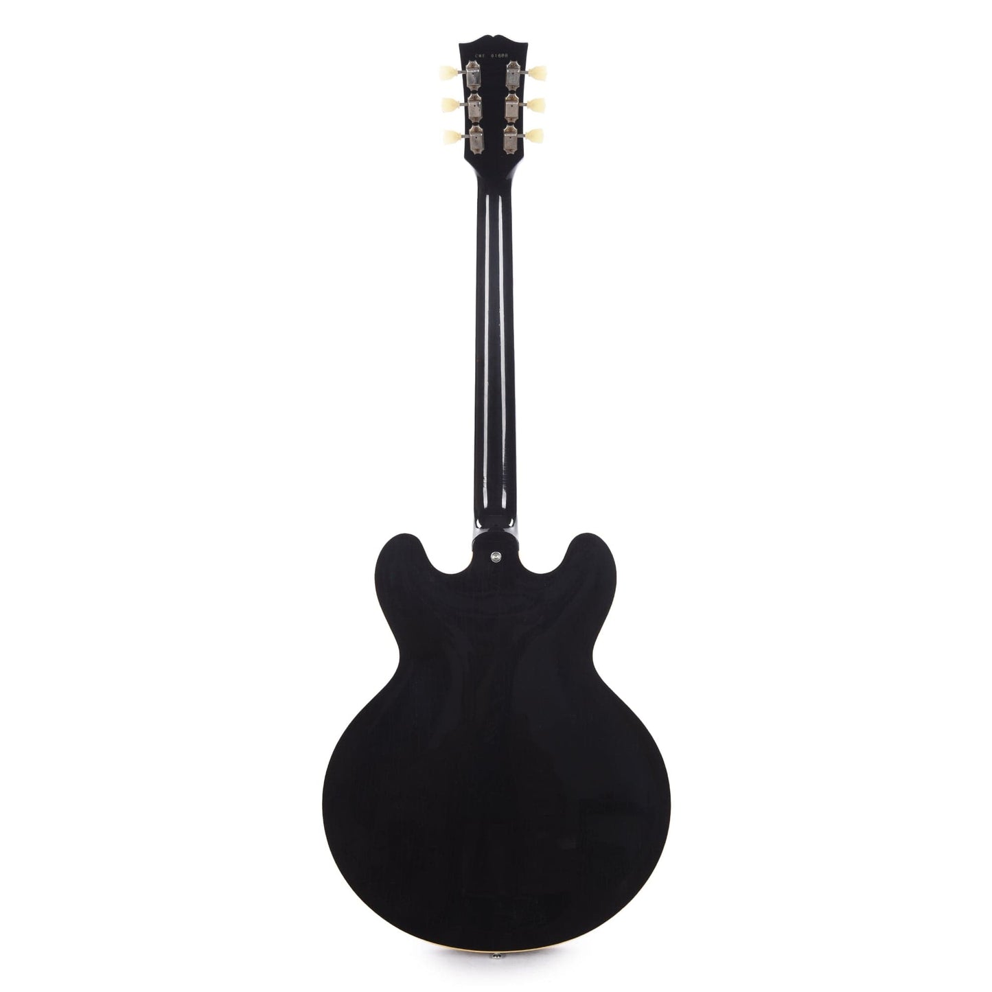 Gibson Custom Shop 1961 ES-335 Reissue "CME Spec" Antique Ebony Murphy Lab Ultra Light Aged Electric Guitars / Semi-Hollow