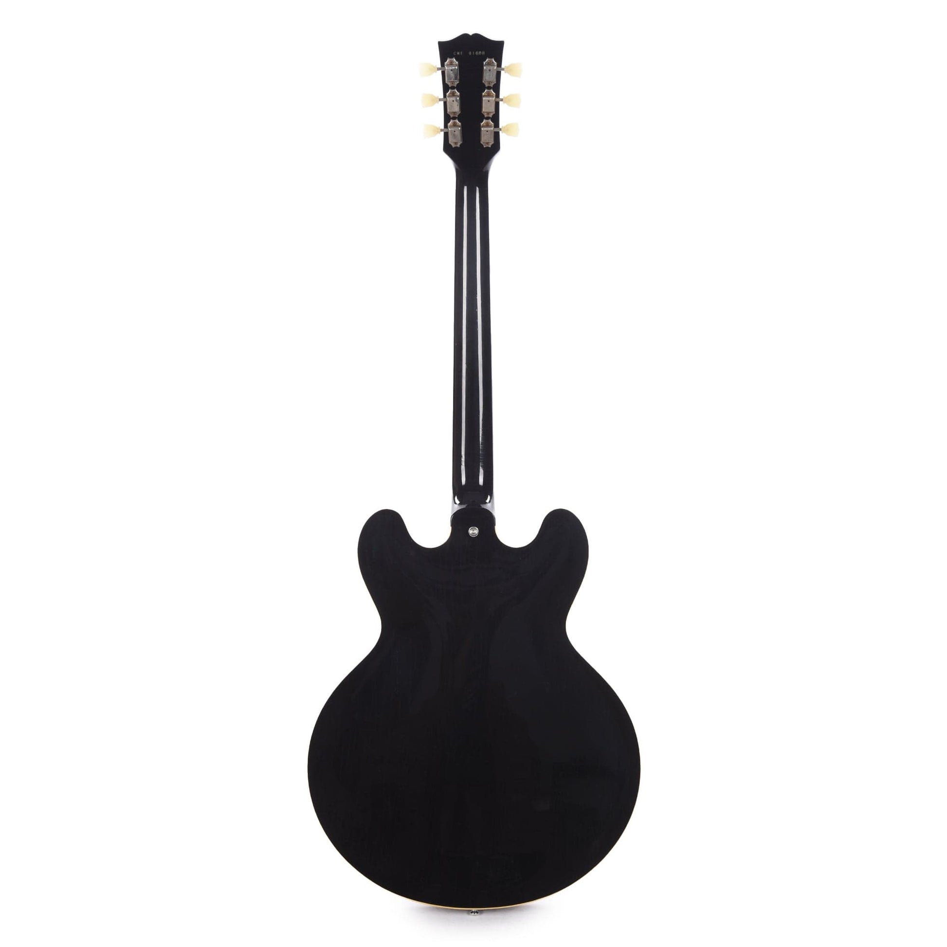 Gibson Custom Shop 1961 ES-335 Reissue "CME Spec" Antique Ebony Murphy Lab Ultra Light Aged Electric Guitars / Semi-Hollow