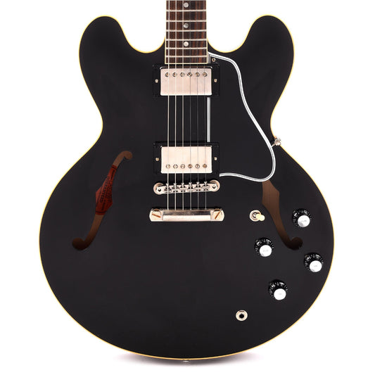 Gibson Custom Shop 1961 ES-335 Reissue "CME Spec" Antique Ebony Murphy Lab Ultra Light Aged Electric Guitars / Semi-Hollow