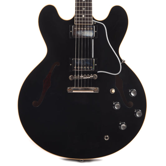 Gibson Custom Shop 1961 ES-335 Reissue "CME Spec" Antique Ebony Murphy Lab Ultra Light Aged Electric Guitars / Semi-Hollow