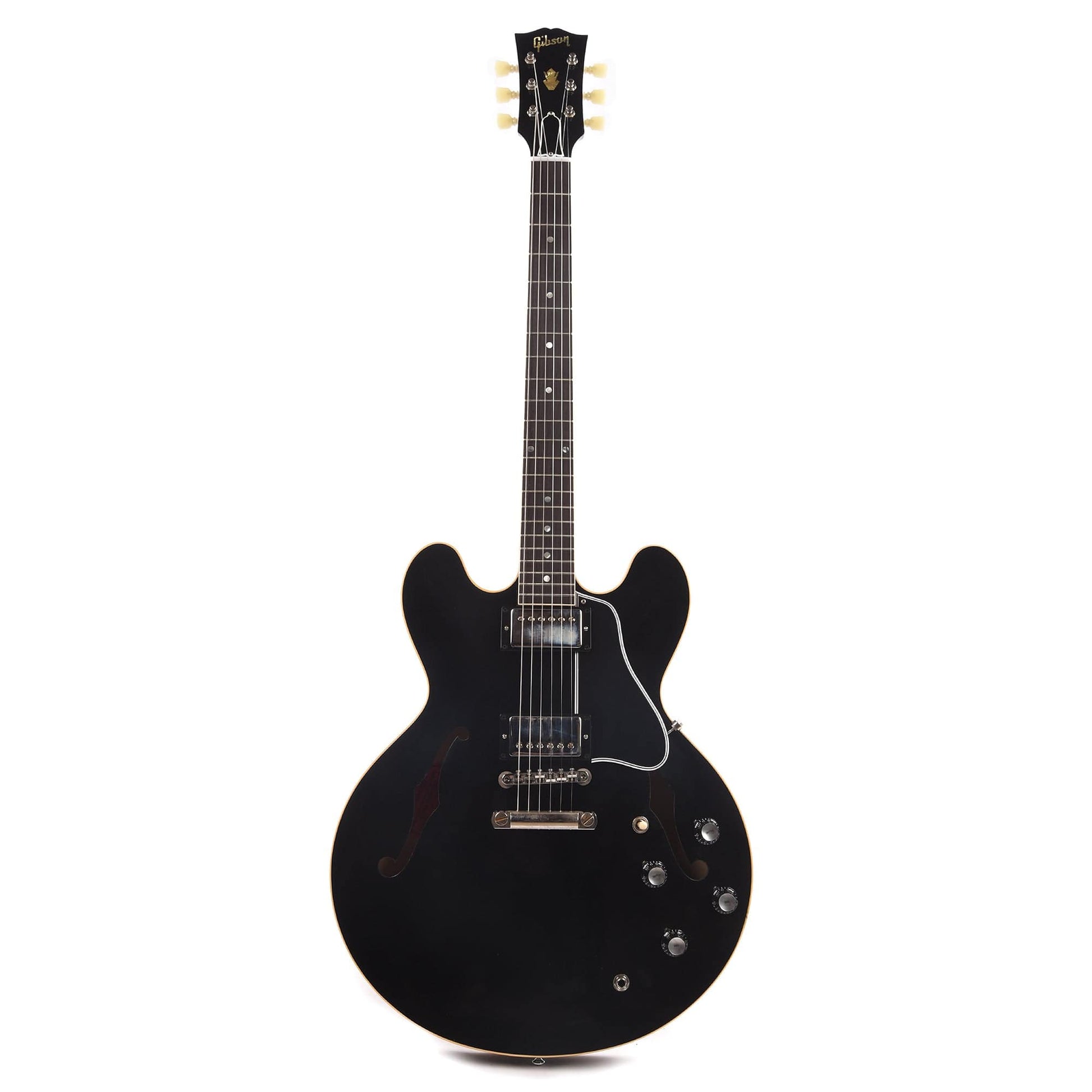Gibson Custom Shop 1961 ES-335 Reissue "CME Spec" Antique Ebony Murphy Lab Ultra Light Aged Electric Guitars / Semi-Hollow